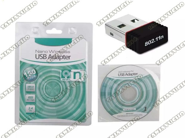 << PLACA USB WIRELESS MINI WIFI 300M DN-W300U4